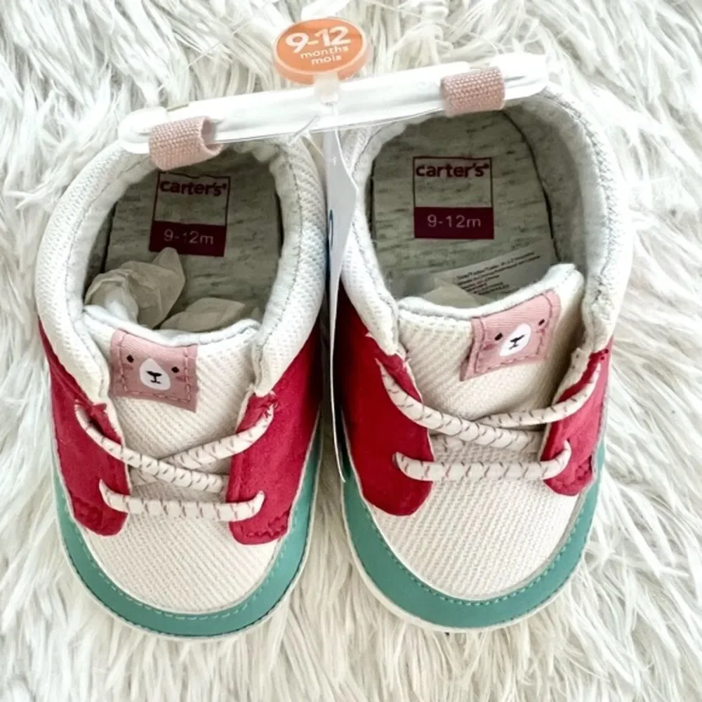 Carter's Baby‎ Multi Color Sneakers Size 4 (9-12 months)